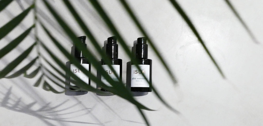 ISUN Facial Oils Ruby, Sunstone and Sapphire